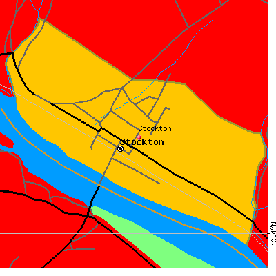 Stockton map