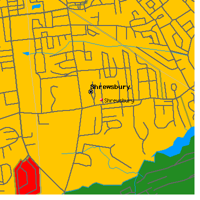 Shrewsbury map