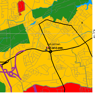 Eatontown map