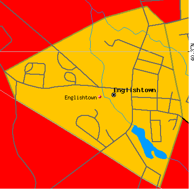Englishtown map