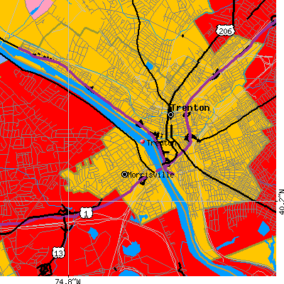 Trenton map