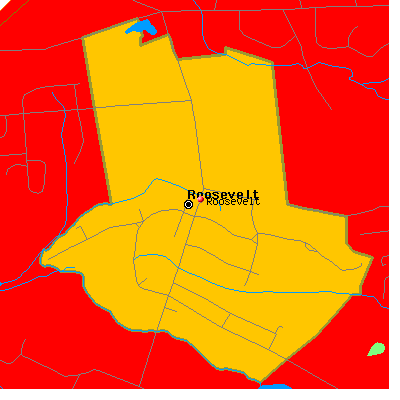 Roosevelt map