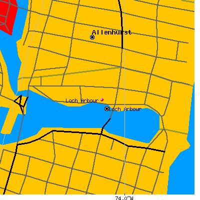 Loch Arbour map