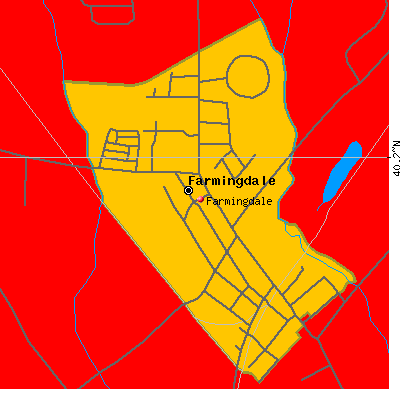 Farmingdale map