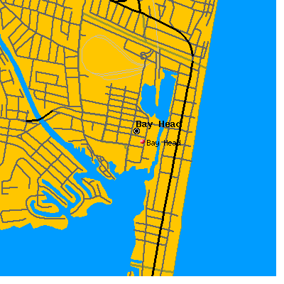 Bay Head map