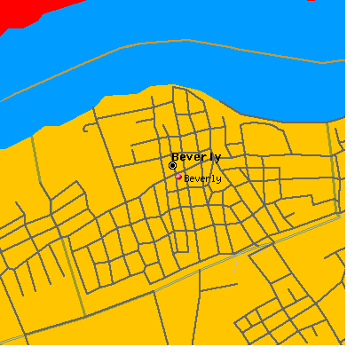 Beverly map