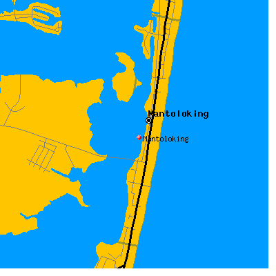Mantoloking map