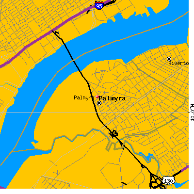 Palmyra map
