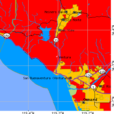 Ventura map