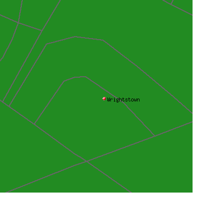 Wrightstown map