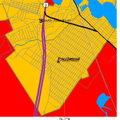 Beachwood map