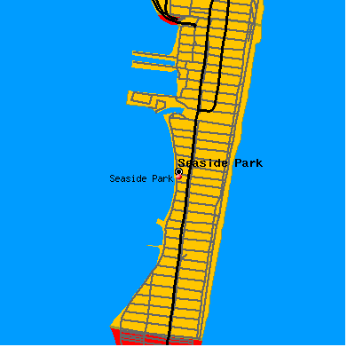 Seaside Park map