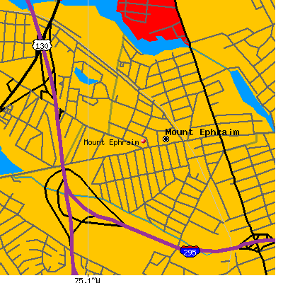 Mount Ephraim map
