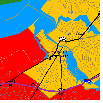 Westville map