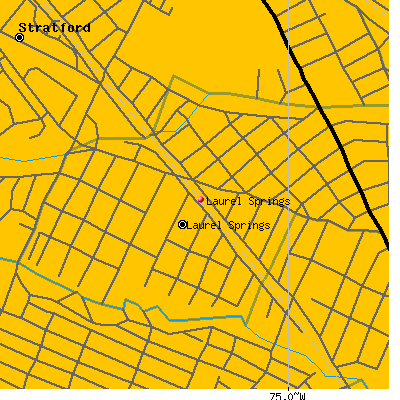 Laurel Springs map