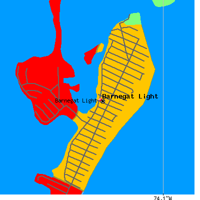Barnegat Light map