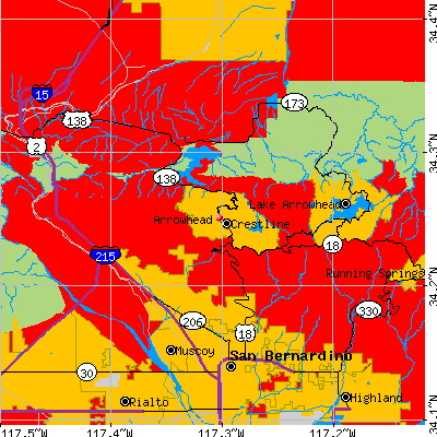Arrowhead map