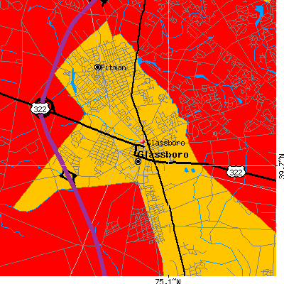 Glassboro map