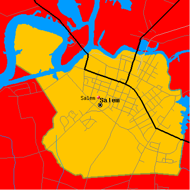 Salem map