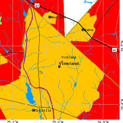 Vineland map
