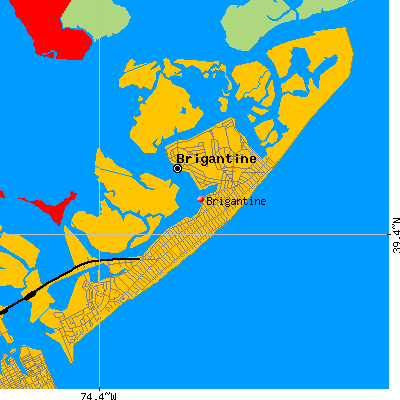 Brigantine map