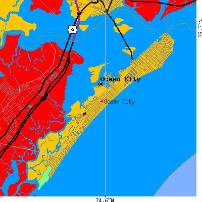 Ocean City map