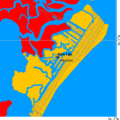 Avalon map