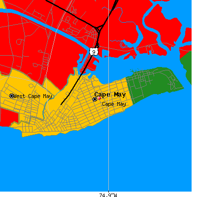 Cape May map