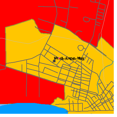 West Cape May map