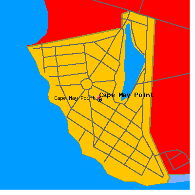 Cape May Point map