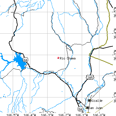 Rio Chama map