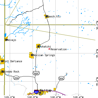 Reservation map