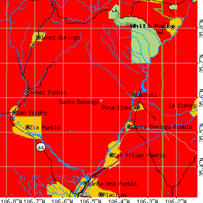 Santo Domingo map