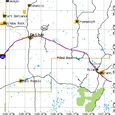 Red Rock map