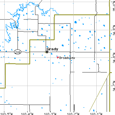 Broadview map