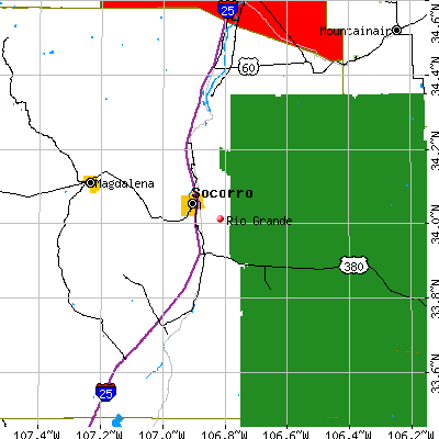 Rio Grande map