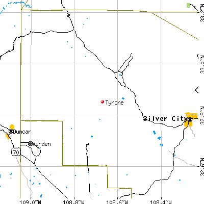 Tyrone map