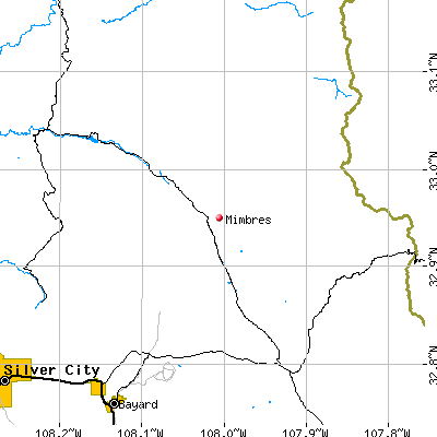 Mimbres map