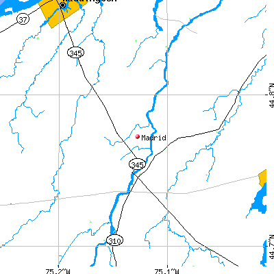 Madrid map