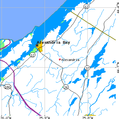 Alexandria map