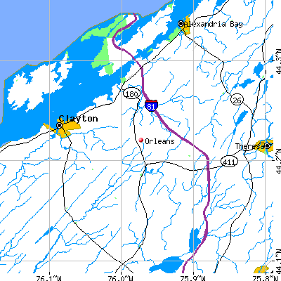 Orleans map