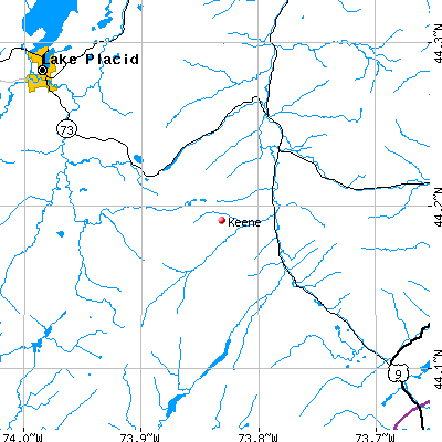 Keene map