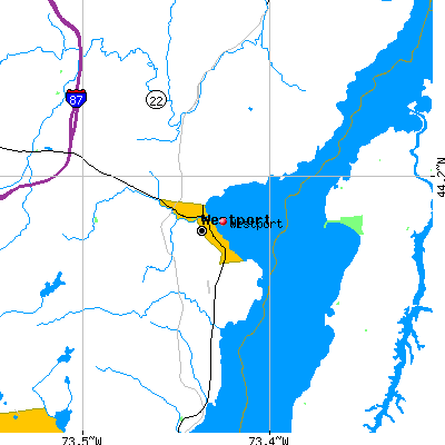 Westport map