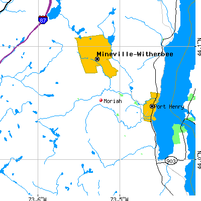 Moriah map