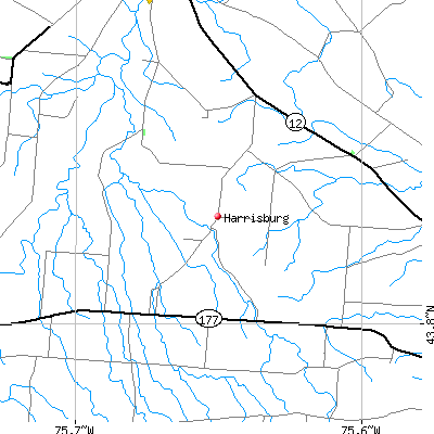 Harrisburg map
