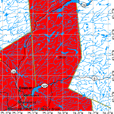 Ohio map