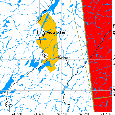 Wells map