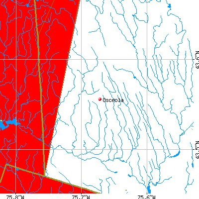 Osceola map