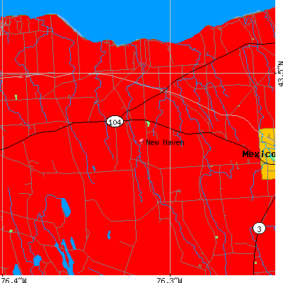 New Haven map