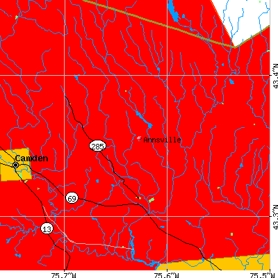 Annsville map